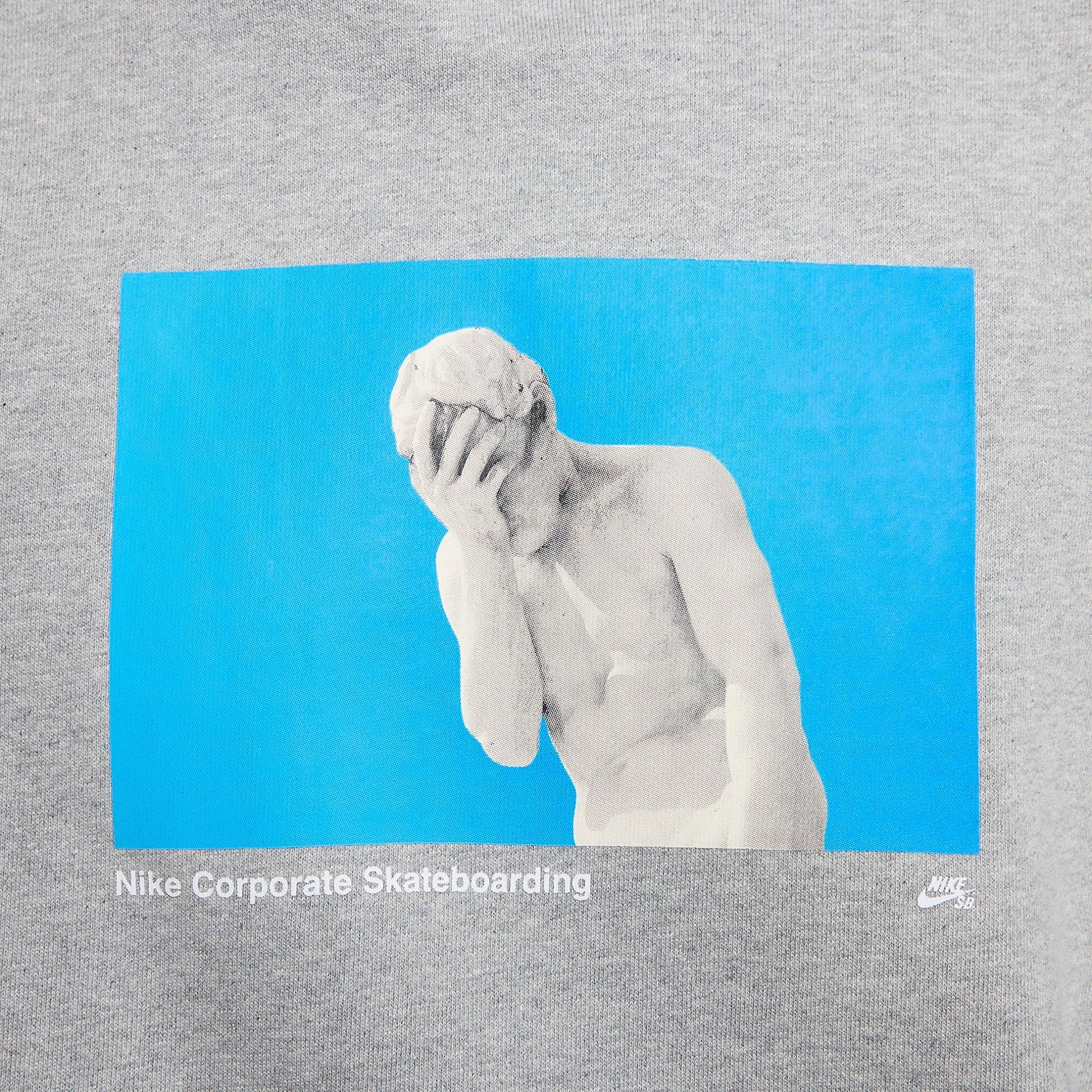 Nike SB Fleece Pullover Skate Hoodie 'Dark Grey Heather' FN2556-063