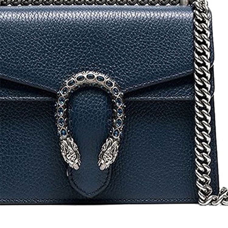 (WMNS) Gucci Dionysus Chain Crossbody Bag 'Blue' 421970-CAOGN-8205
