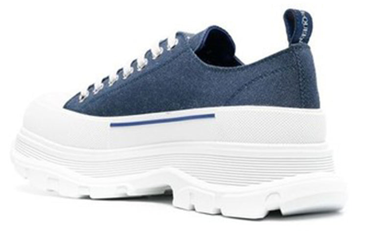 Alexander McQueen Treadslick Sneakers 'Indigo Blue' 604257W4PD14177