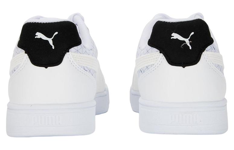 PUMA Caven Logo Power 'White Grey Black' 389330-01