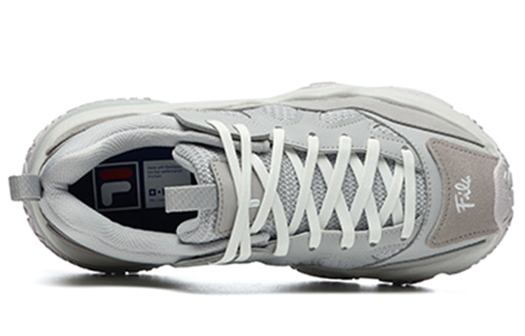 (WMNS) FILA FUSION Sdud Sneakers 'Grey White' T12W219201FVD