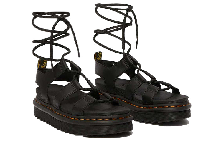 (WMNS) Dr. Martens Nartilla Sandals Black 24641001