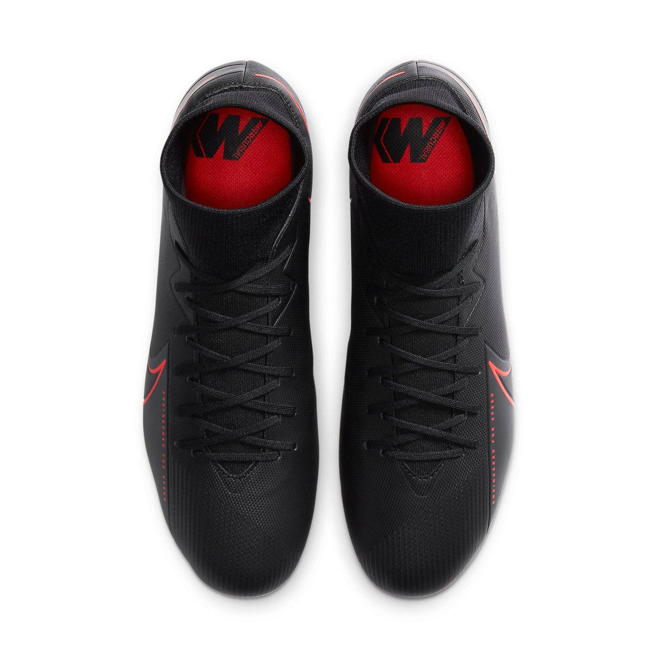 Nike Mercurial Superfly 7 Academy SG-PRO Anti-Clog Traction 'Black Red' BQ9141-060