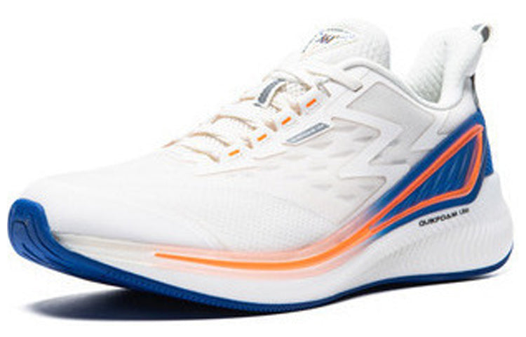 361 Degrees QU!K LITE Lightweight Breathable Running Shoes 'White Blue' 572032218-1