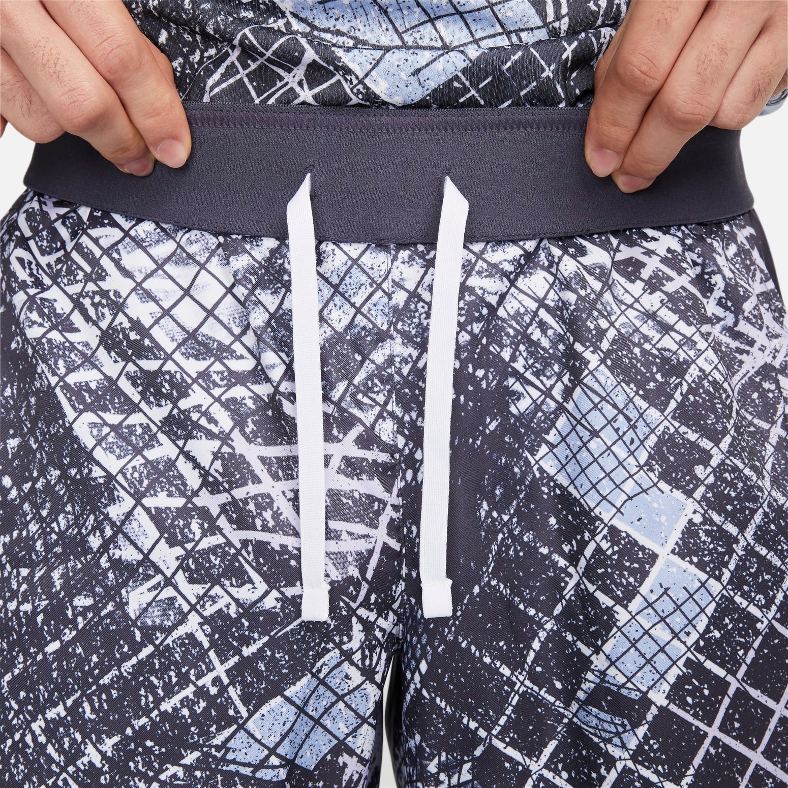 NikeCourt Dri-FIT Victory 9" Printed Tennis Shorts 'Grey' DV9115-015