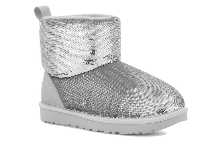 (WMNS) UGG Classic Mini Boot 'Mirror Ball Silver' 1151291-SLVR