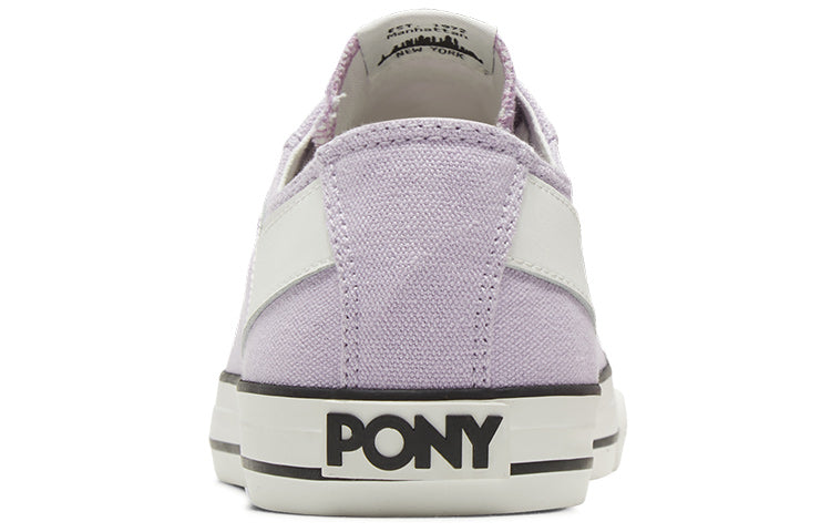 PONY Low-Casual Canvas Shoes Pink/Purple 02M1SH01PP