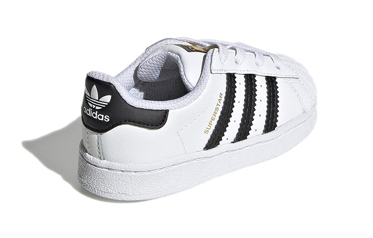 (TD) adidas Superstar Infant 'White Black' FU7717