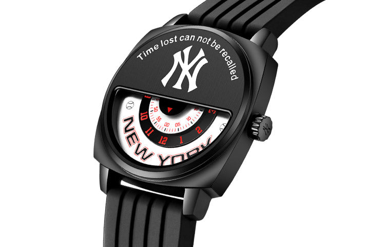 Men's MLB Contrasting Colors Creative Design Casual waterproof quartz MLB-YH009-2