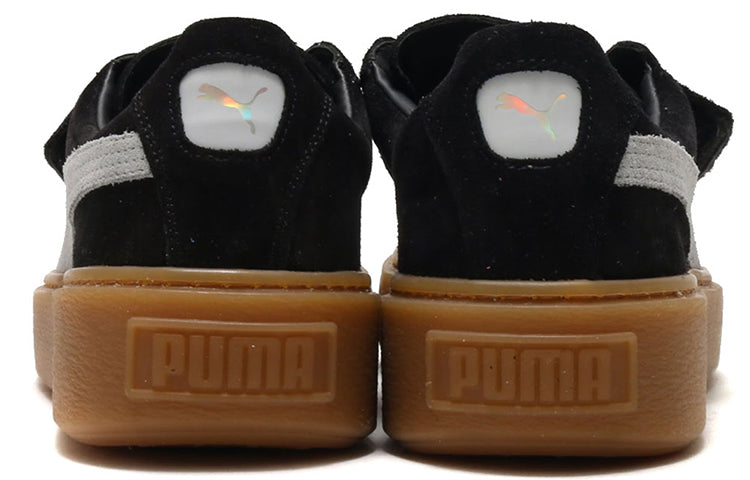 (WMNS) PUMA Platform Strap 'Black Brown' 365224-03