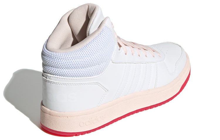 (WMNS) adidas Hoops 2.0 Mid 'White Power Pink' FW9355