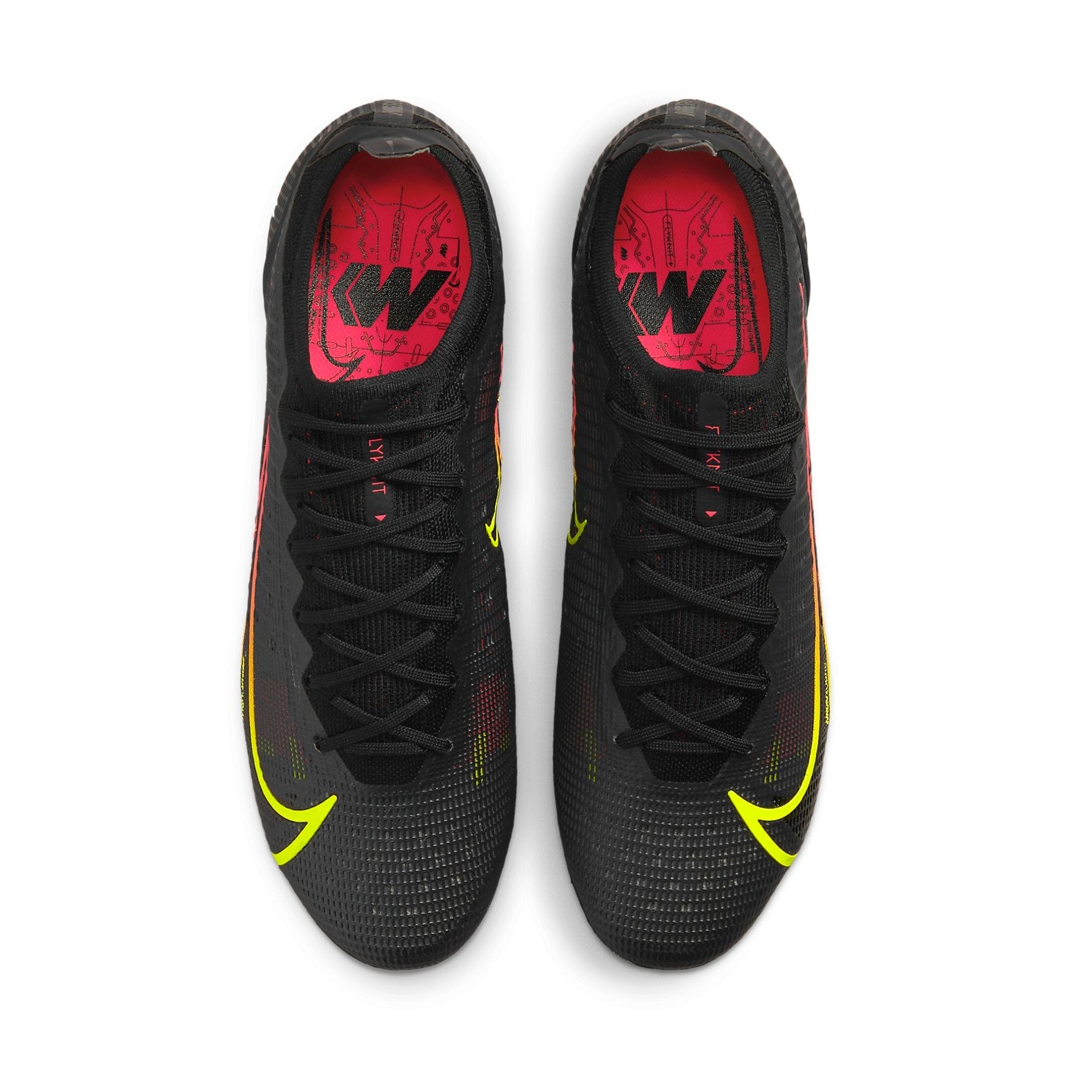 Nike Mercurial Vapor 14 Elite SG Pro AC 'Black Orange Red' CV0988-090