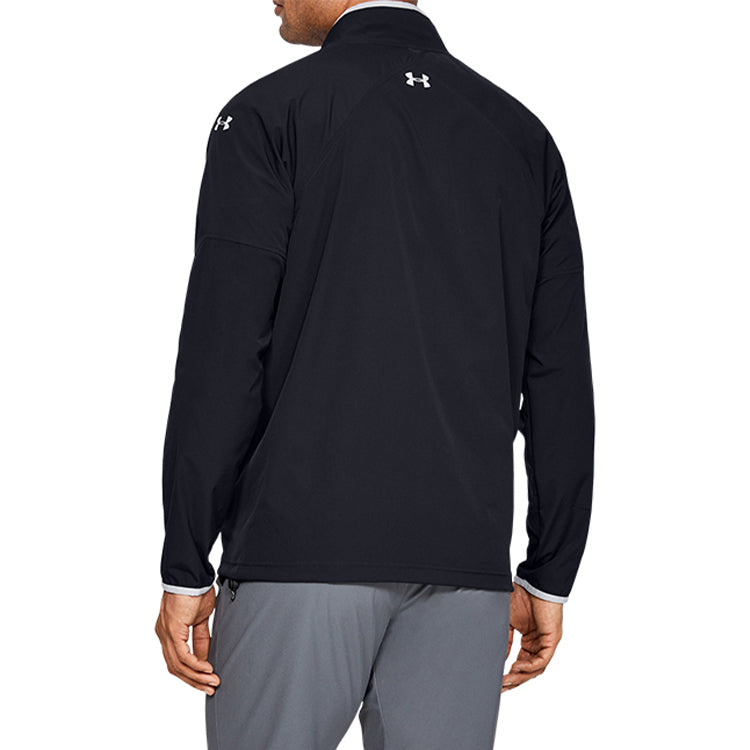 Men's Under Armour Storm Windstrike Golf Zipper Jacket Black 1327013-001