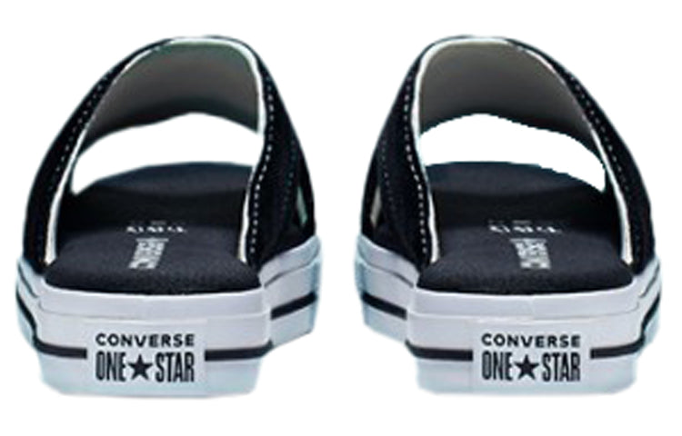(WMNS) Converse One Star Sandal Slip 'Black White' 564143C