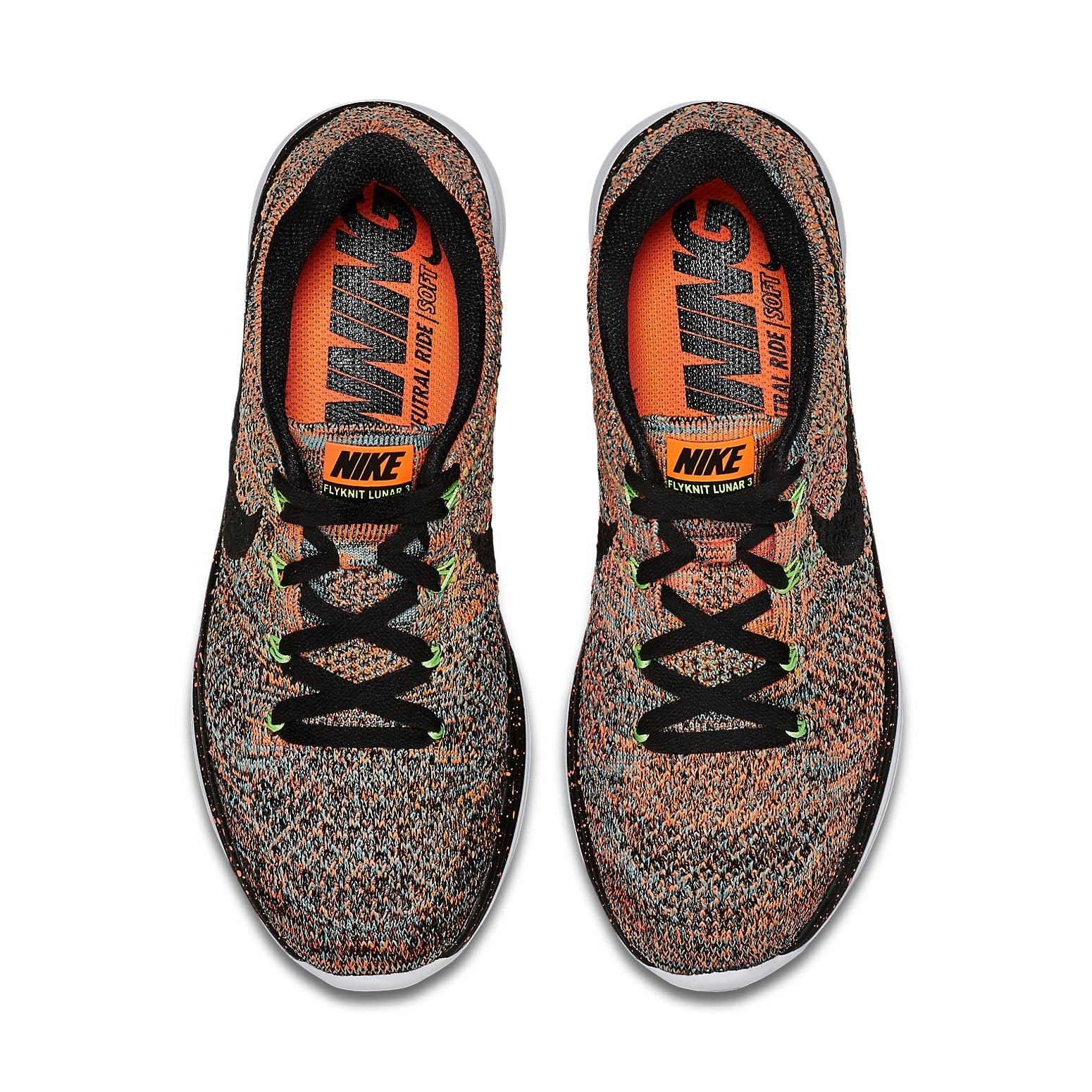 (WMNS) Nike Flyknit Lunar 3 'Bright Citrus' 698182-800