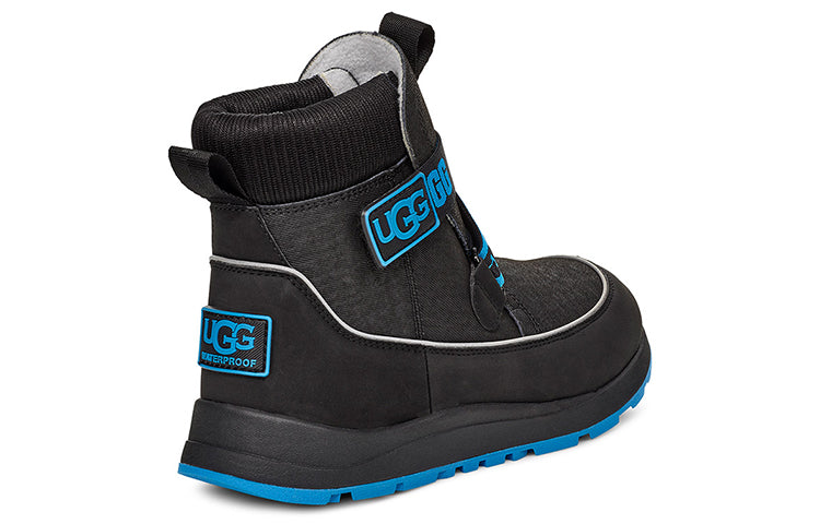 UGG Tabor WP Snow Boots Big Boys Black Blue 1104689K-BLK