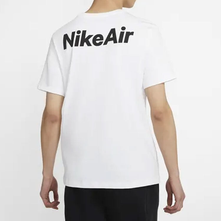 Nike Pocket Air Logo Solid Color Short Sleeve White CK2235-100