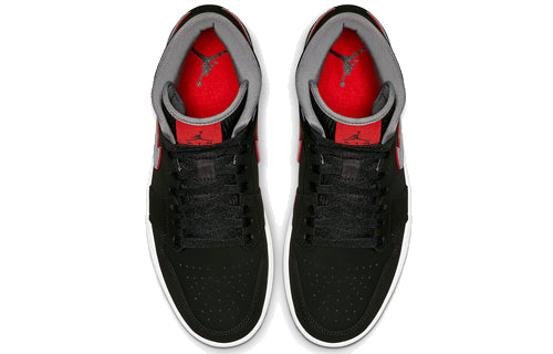 Air Jordan 1 Mid 'Black Grey' 554724-060