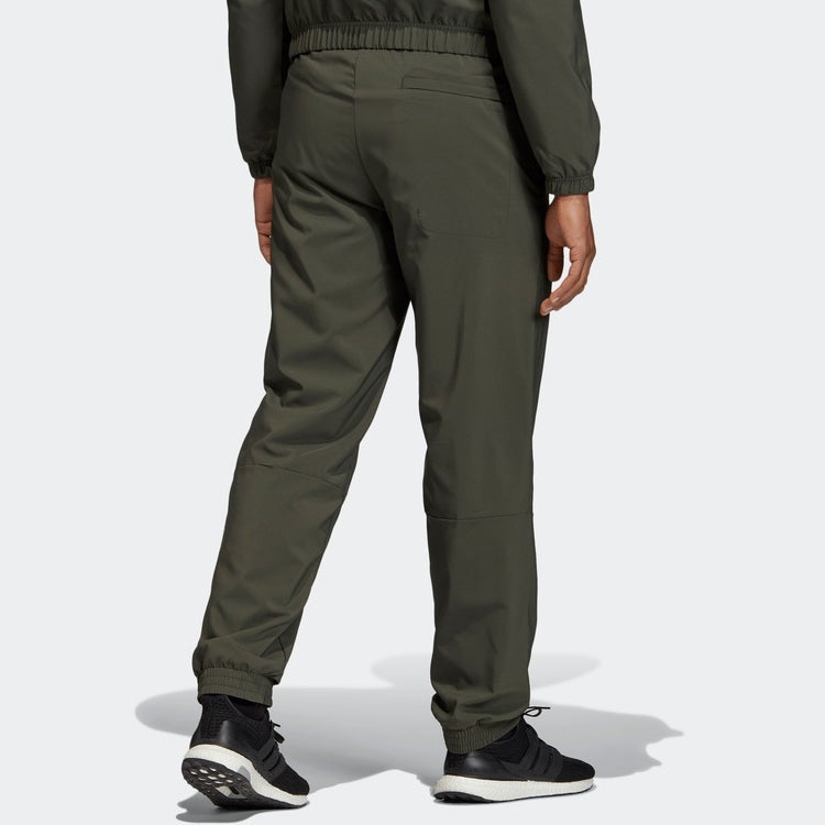adidas originals M Sid Pnt WvnQ4 Training Sports Long Pants Brown EC6338
