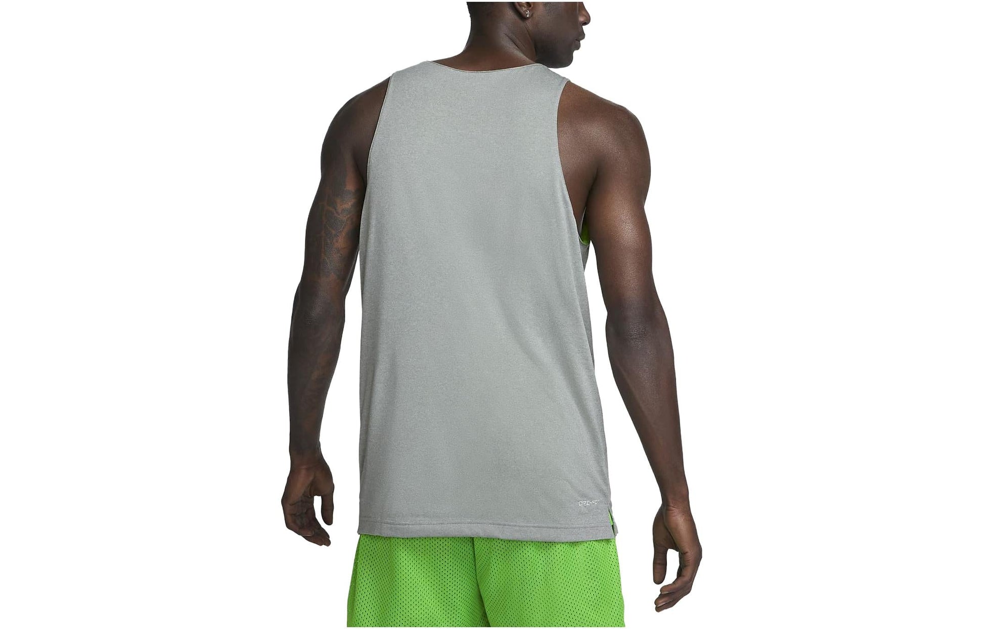 Nike Dri-FIT Standard Issue Quick-Dry Reversible Basketball Jersey 'Light Green Grey' DQ5732-313