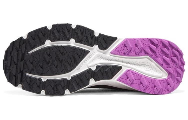 (WMNS) Skechers SWITCH BACK 'Black' 180162-BKPR