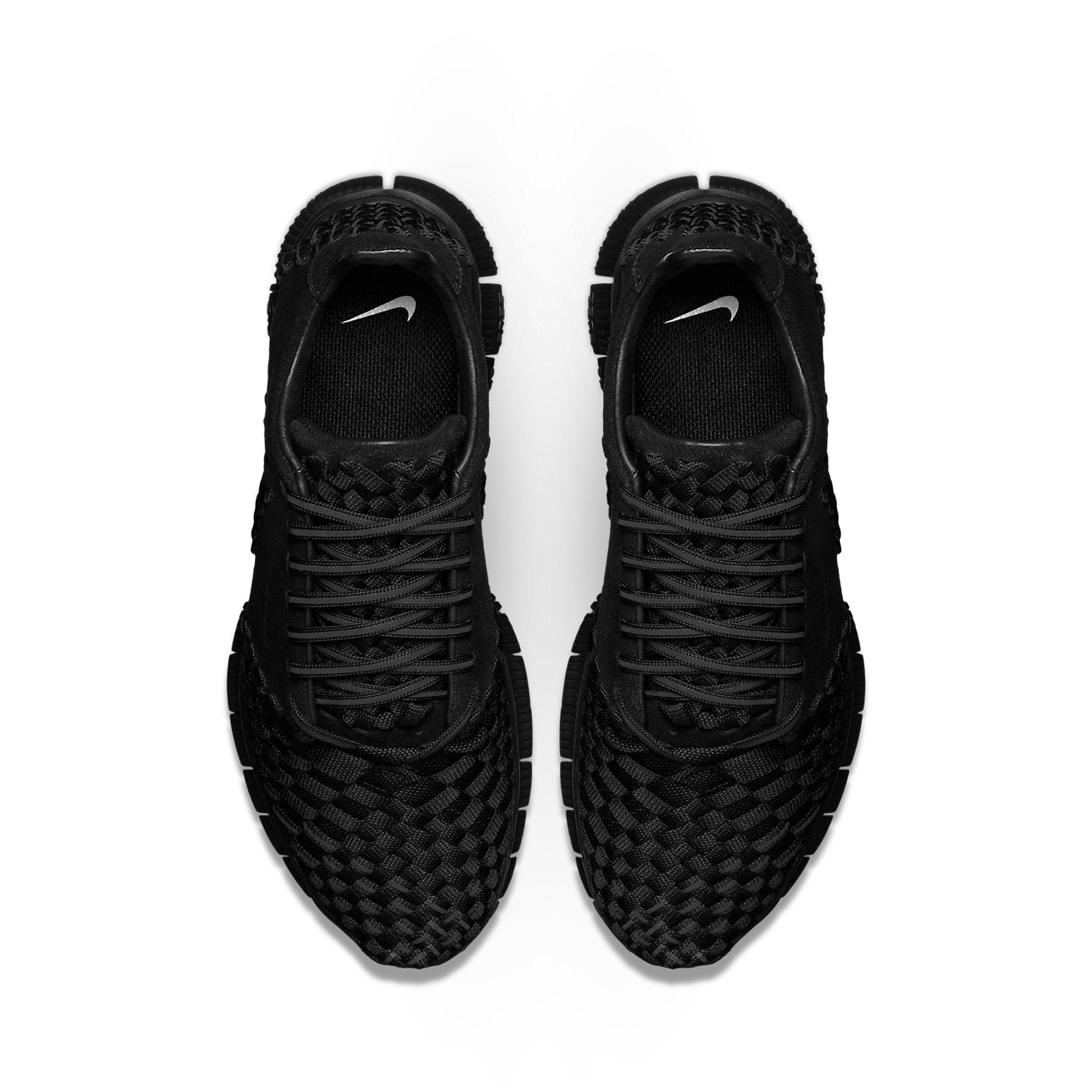 Nike Free Inneva Woven 2 'Triple Black Suede' 813040-001