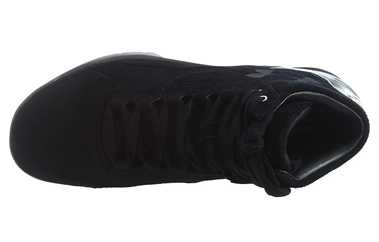 Under Armour Curry 1 Lux Mid Suede 'Black' 1296617-001