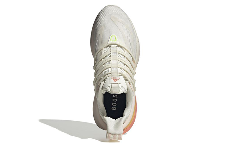 (WMNS) adidas Alphaboost V1 'Off White Lucid Lemon' IE9730