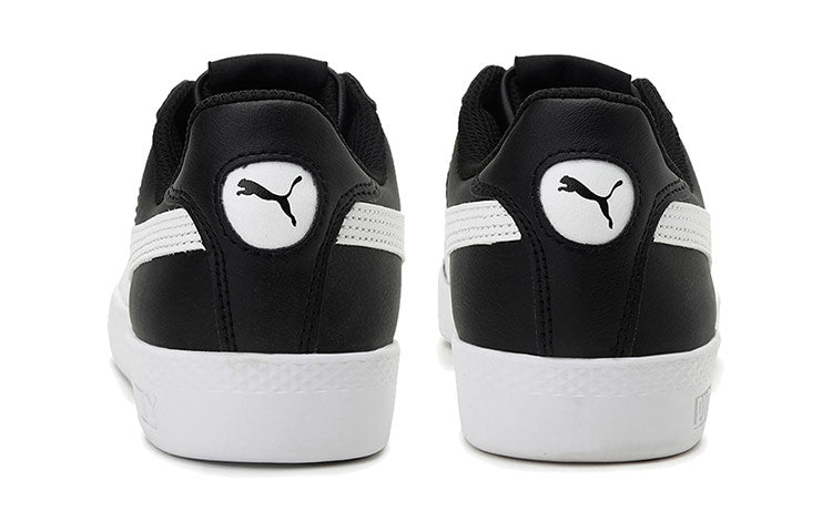 (WMNS) PUMA Smash Casual Shoes Black/White 360780-01