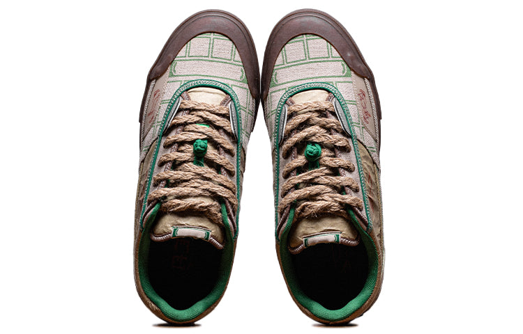 Li-Ning 50 x ACU Skate Shoes 'Khaki Brown' AECS047-1