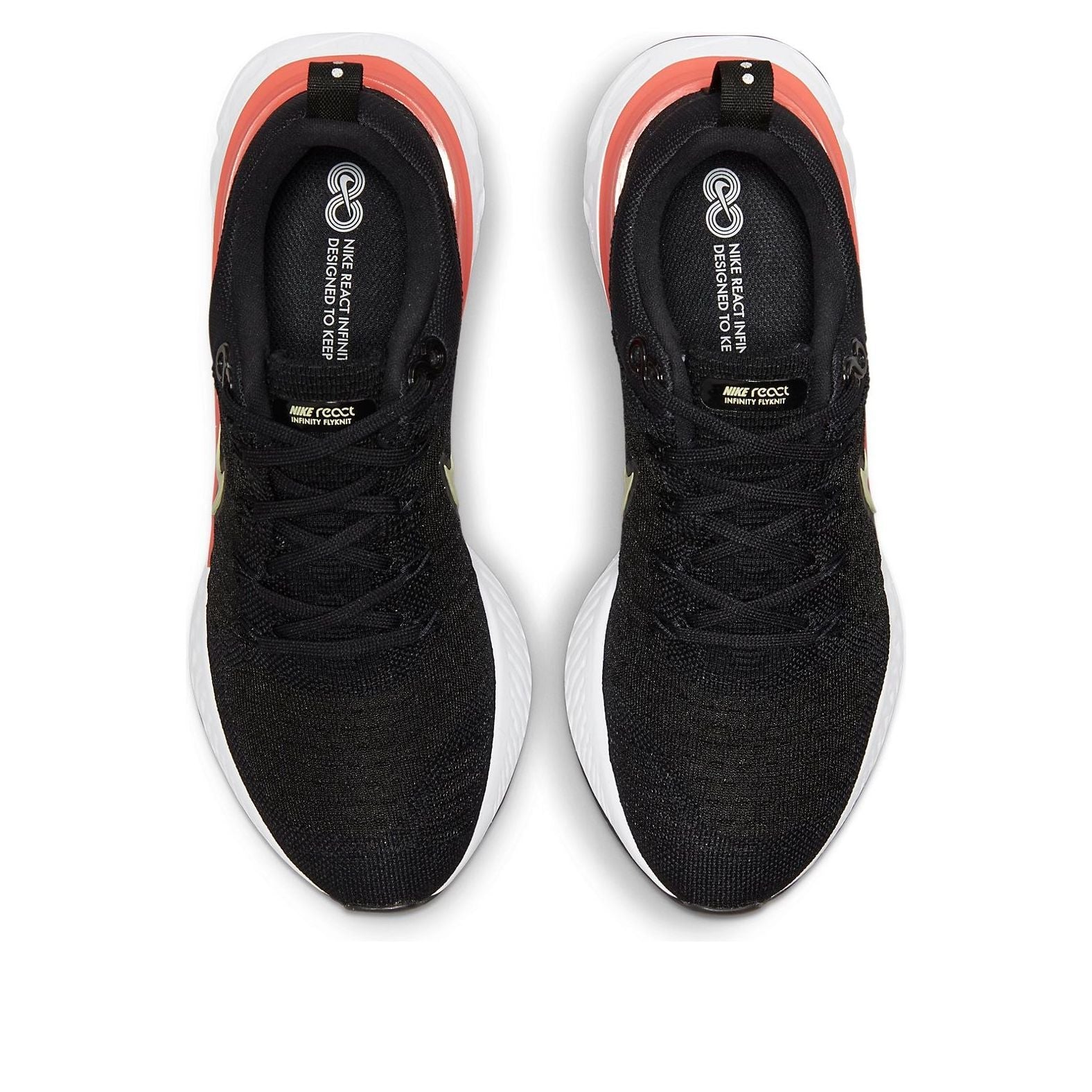 (WMNS) Nike React Infinity Run Flyknit 2 'Black Orange' CT2423-008