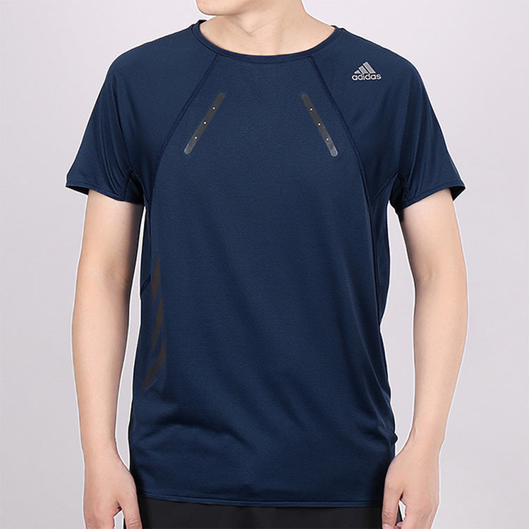 adidas Running Sports Short Sleeve Blue GC9921