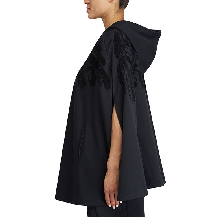 (WMNS) PUMA Swan Zipper Printing Cloak Black 573762-01