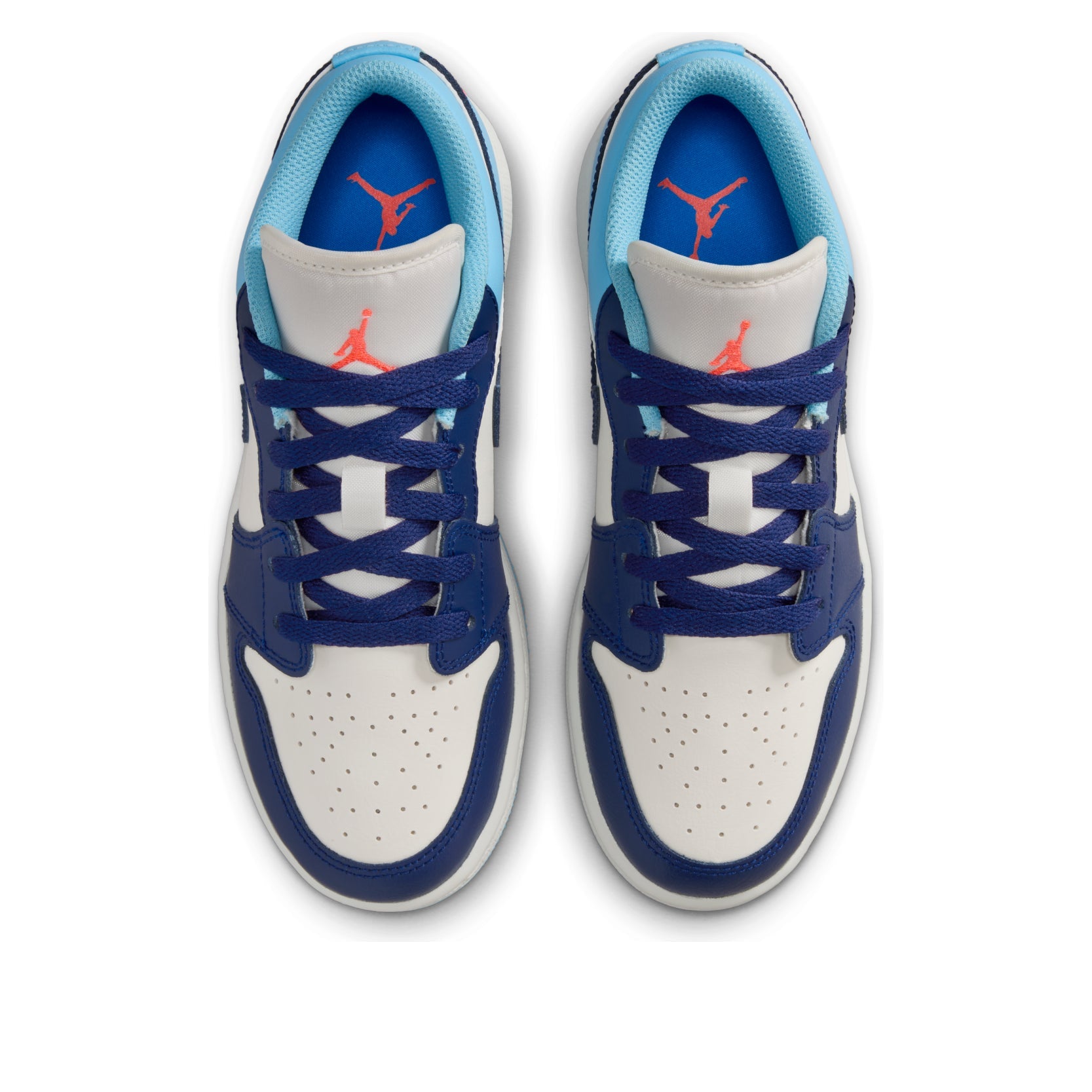 (GS) Air Jordan 1 Low 'Sail Blue Chill' 553560-149