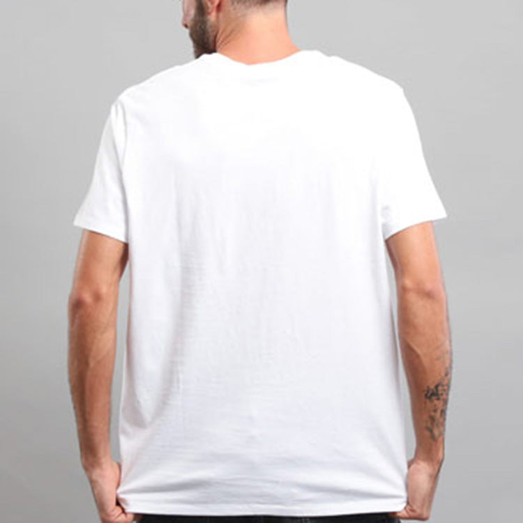 Men's Levis Alphabet Logo Printing Short Sleeve White T-Shirt 3LSP2928WH
