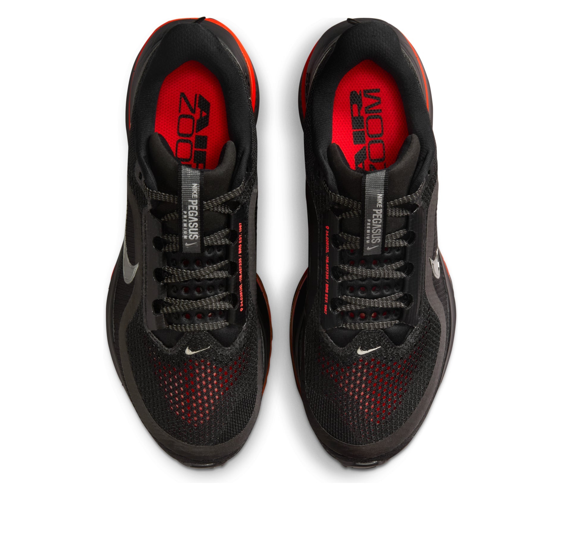 (WMNS) Nike Air Zoom Pegasus Premium 'Black Bright Crimson' HQ2593-003
