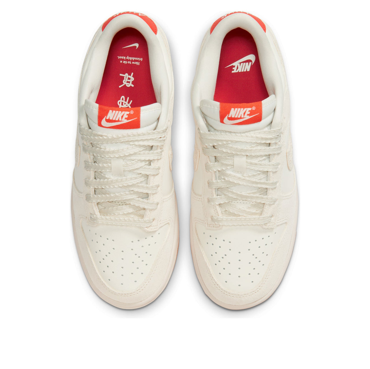 (WMNS) Nike Dunk Low 'Sail Picante Red Flax' HV5231-133