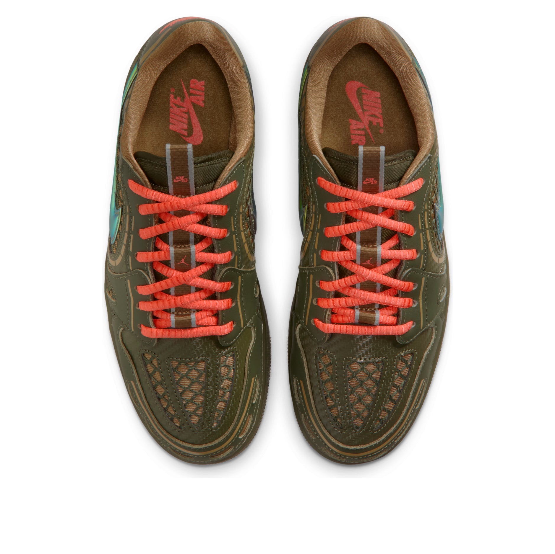 (WMNS) Air Jordan 1 Low Method of Make 'Brown Kelp' HQ2186-300