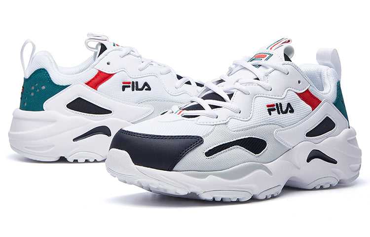 (WMNS) FILA Tracer 'White Black Green' F12W041104FWB