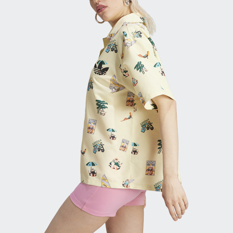 (WMNS) adidas Originals Short Sleeve Graphic Shirt 'Multicolor' IC3072