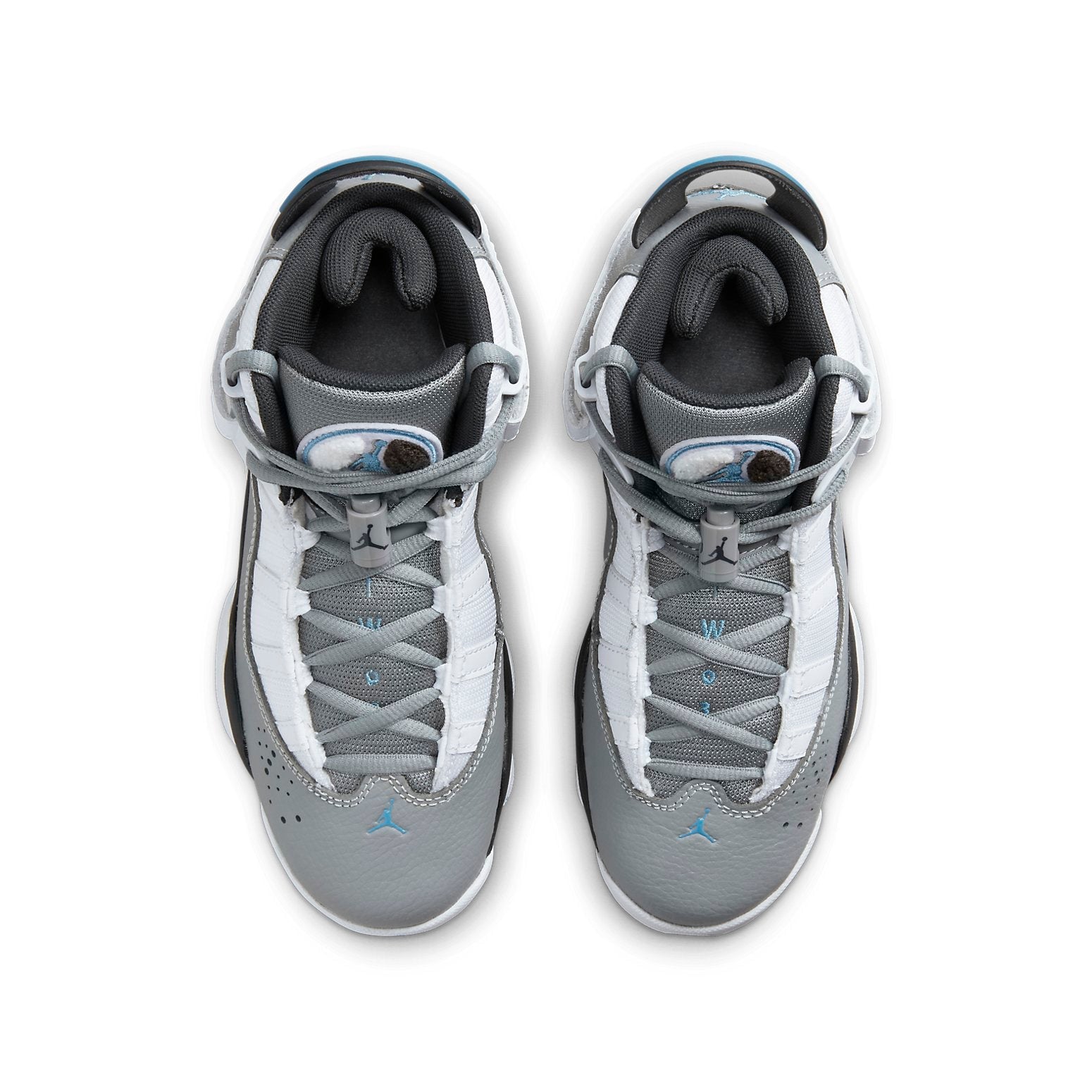 (GS) Air Jordan 6 Rings 'White Particle Grey' 323419-110