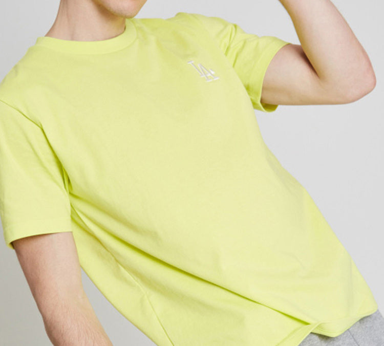 MLB LA Dodgers Los Angeles Dodgers Back Big Sign Short Sleeve Unisex Yellow 31TSS3931-07Y