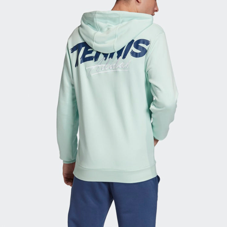 adidas Cat Graph Hood Tennis Athleisure Casual Sports Green FM1192