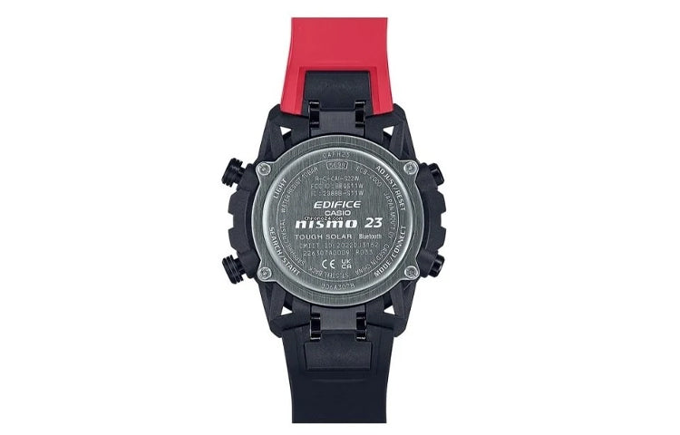 CASIO Digital-Analog 'Red Black Grey' ECB-2000NIS-1A