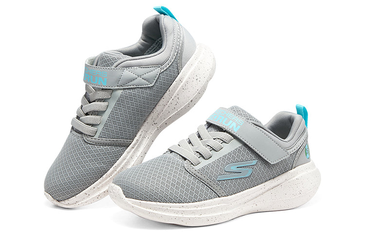 (GS) Skechers Go Run Fast Sneaker 'Grey Light Blue' 302491L-GRY