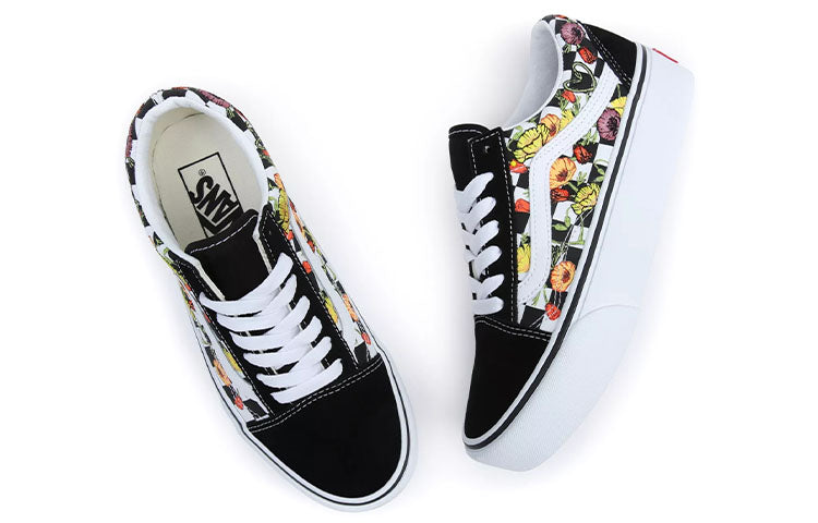 Vans Old Skool Platform 'Poppy Checkerboard' VN0A5KRGBML