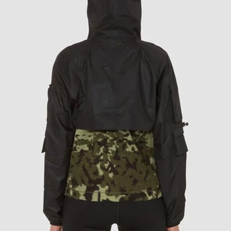(WMNS) Nike Lab Hooded Top 'Black Camo' AR5619-010