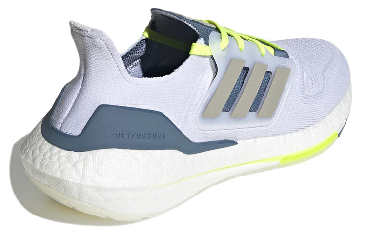 adidas Ultraboost 22 'White Metal Grey Linen Green' GX5912