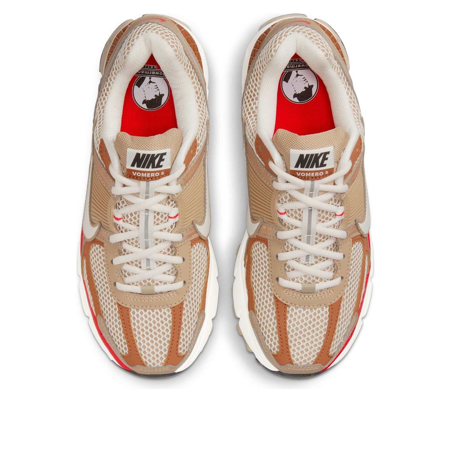(WMNS) Nike Air Zoom Vomero 5 'Khaki Fire Red' HV0826-247