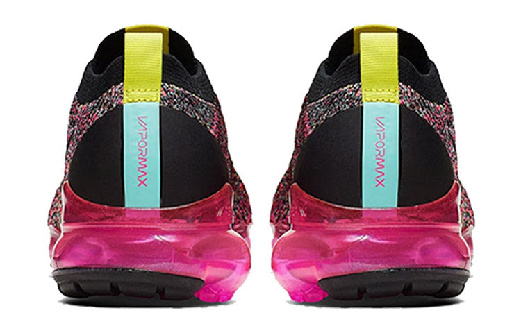 (WMNS) Nike Air VaporMax Flyknit 3 'Black Pink Blast' AJ6910-006